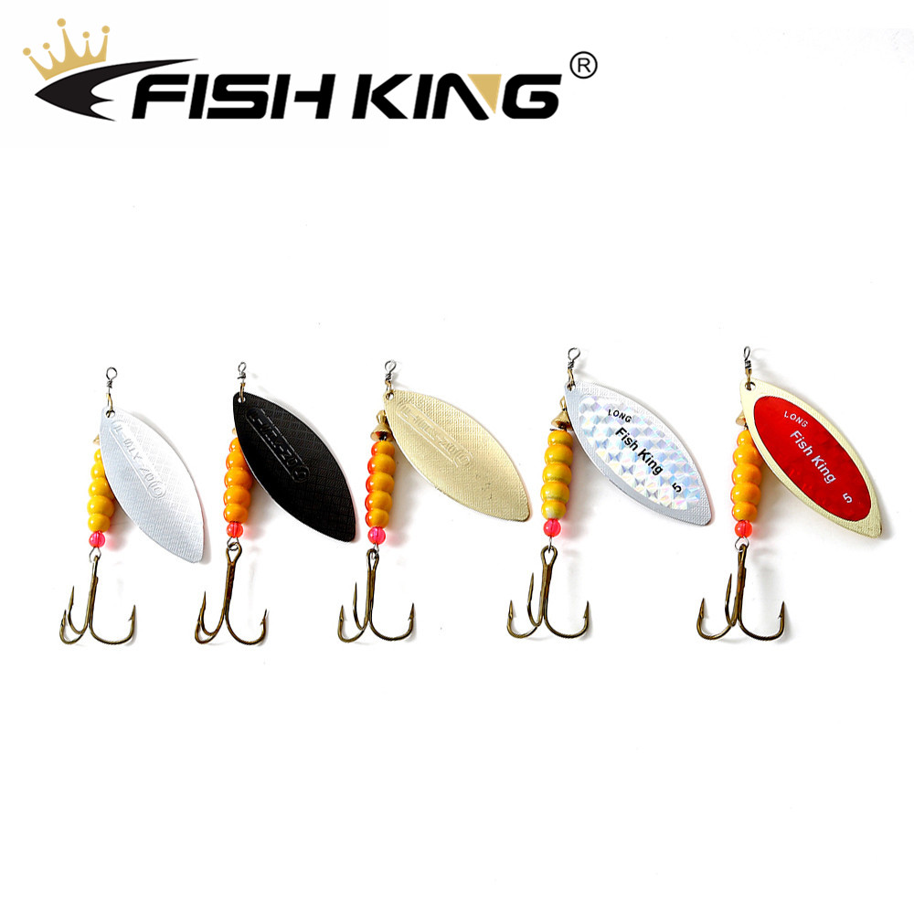 Fishing Hook Treble - FISH KING 1pcs Новая Металлическая рыболовная